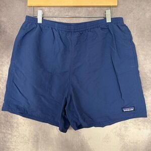 Patagonia‎ Shorts Mens Large Blue Baggies Swim Trunks Mesh Lined Quick Dry